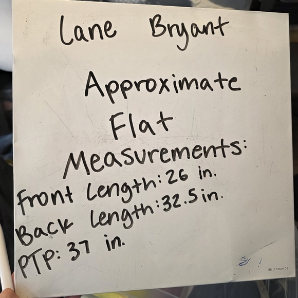 Lane Bryant Yellow White Ombre Oversized Flowy Boho Beachy Shirt Size 22/24 - Picture 6 of 6